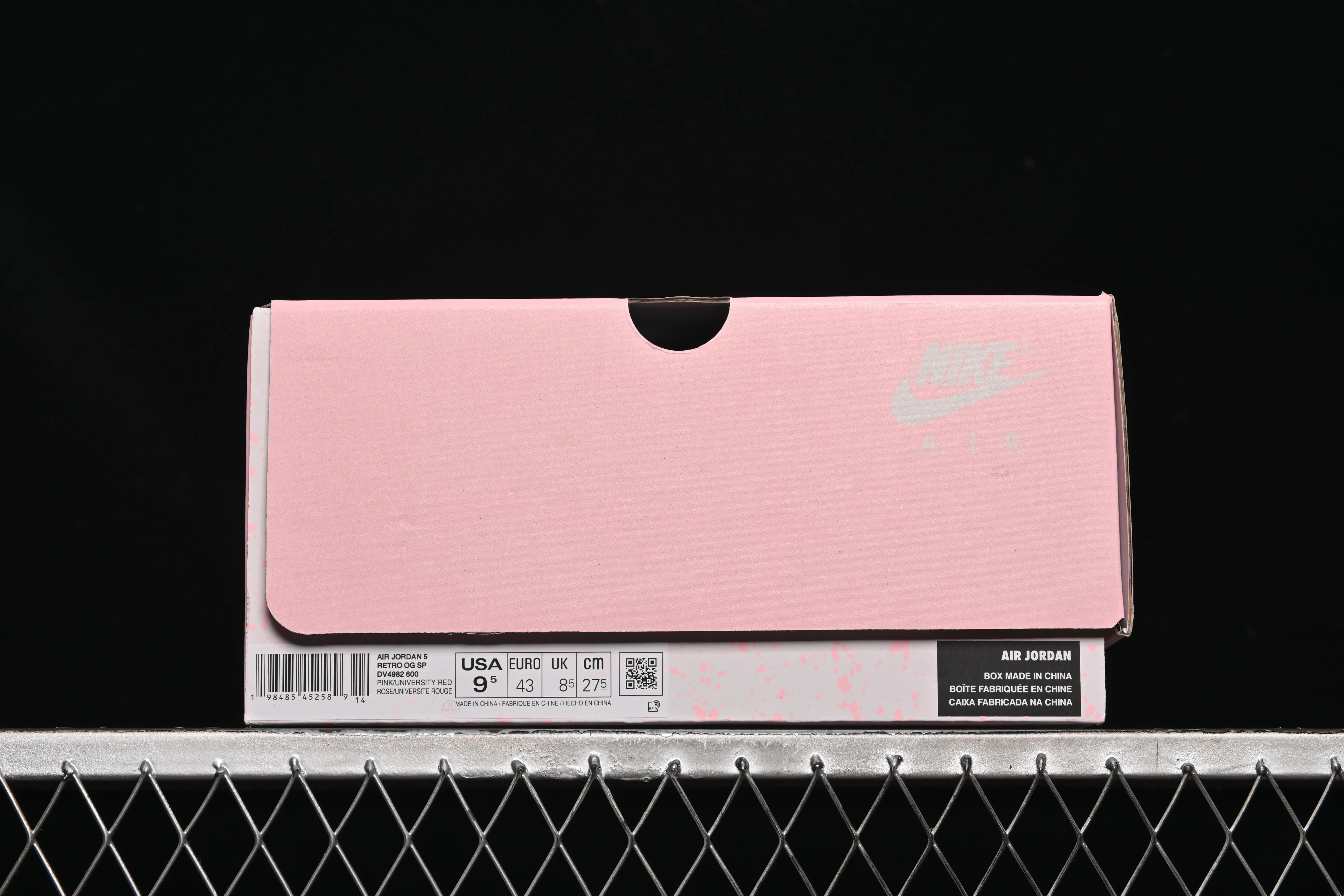 All categories Air Jordan Jordan series basketball shoes Air Jordan 5 OG version Awake NY x Air Jordan 5 "Arctic Pink" AJ5 Joe 5 joint pink DV4982-600